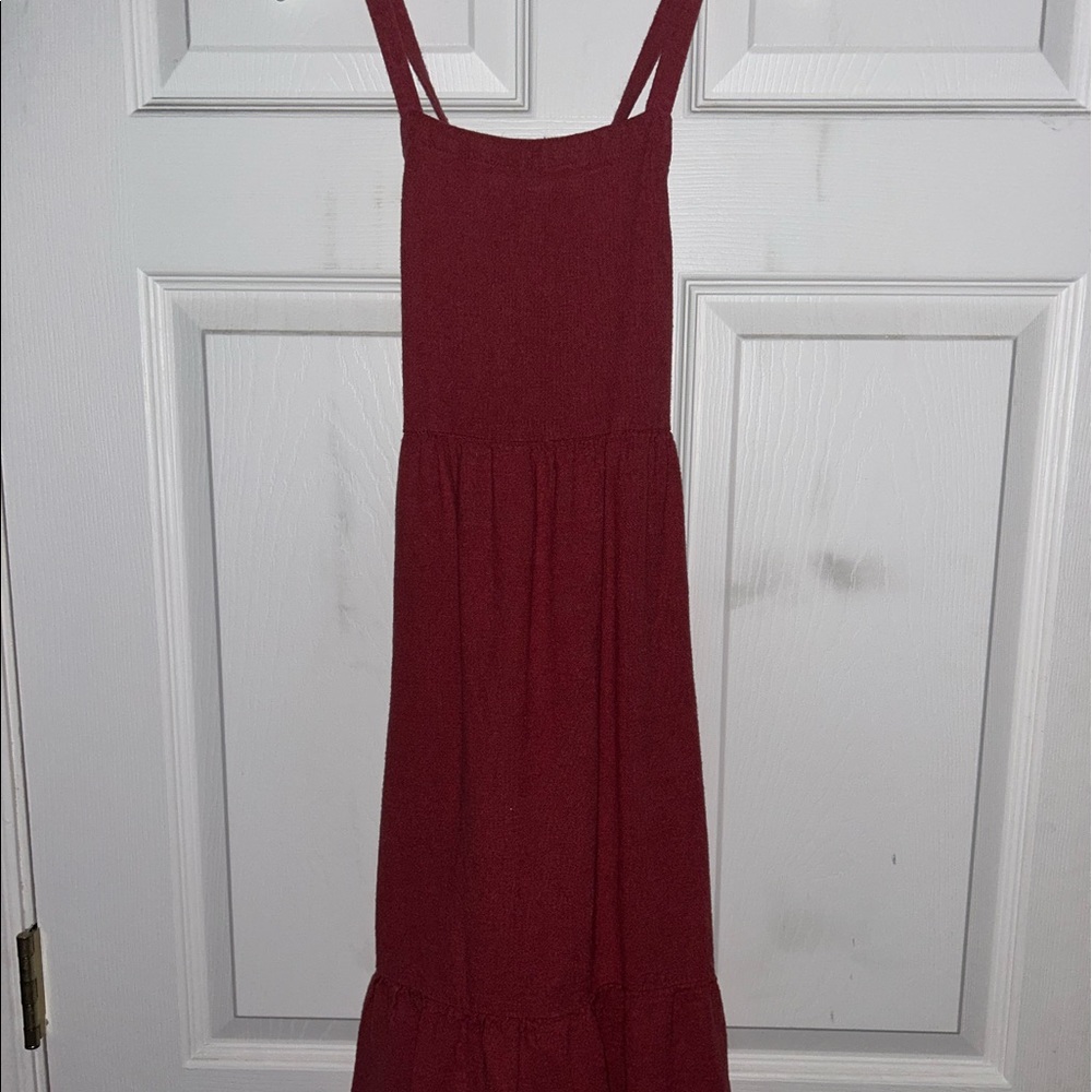 Old Navy Red Dress with Cross Back